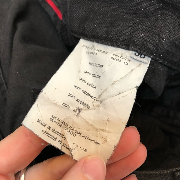 COPY - Prada Faded Black Slim Fit Jeans 100% Cotton 30 - Picture 9 of 9